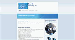 Desktop Screenshot of ejeindustries.com