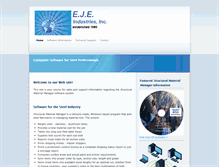 Tablet Screenshot of ejeindustries.com